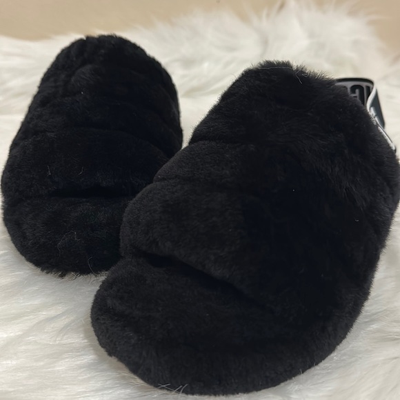 UGG Womens Fluff Yeah Slingback Slides - Picture 10 of 16